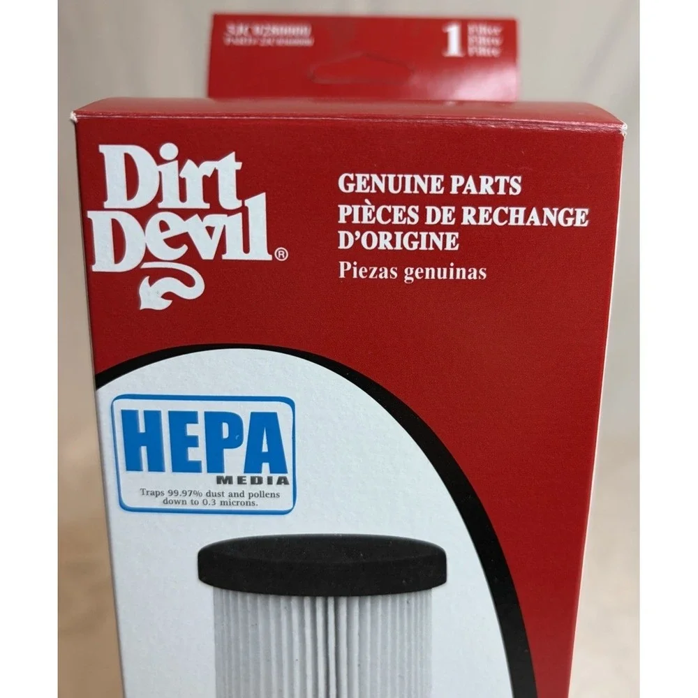 Dirt Devil F1 HEPA Media Filter for Bagless Upright Vacuums New In Box